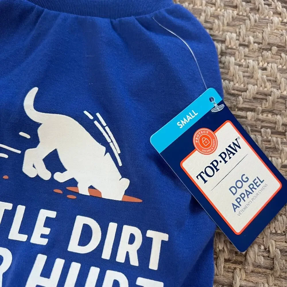 Top Paw Dog Shirt Sz small